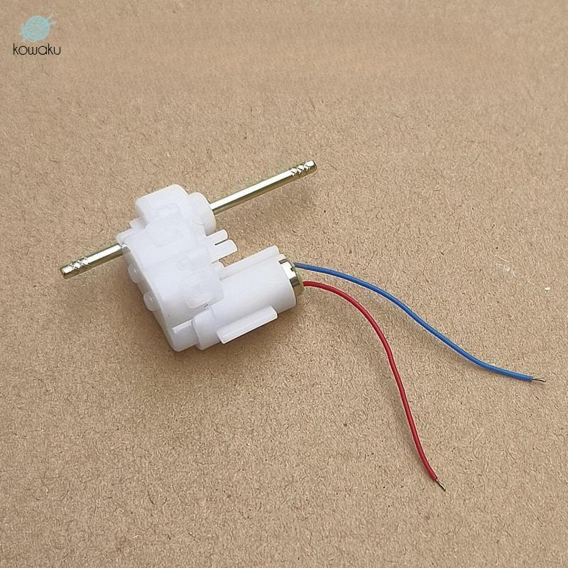 Mini 614 Coreless Gear Motor 390RPM Hiệu suất cao Hiệu suất cao DC 3.7V Gear Giảm tốc động cơ Ô tô Đồ chơi điện tử