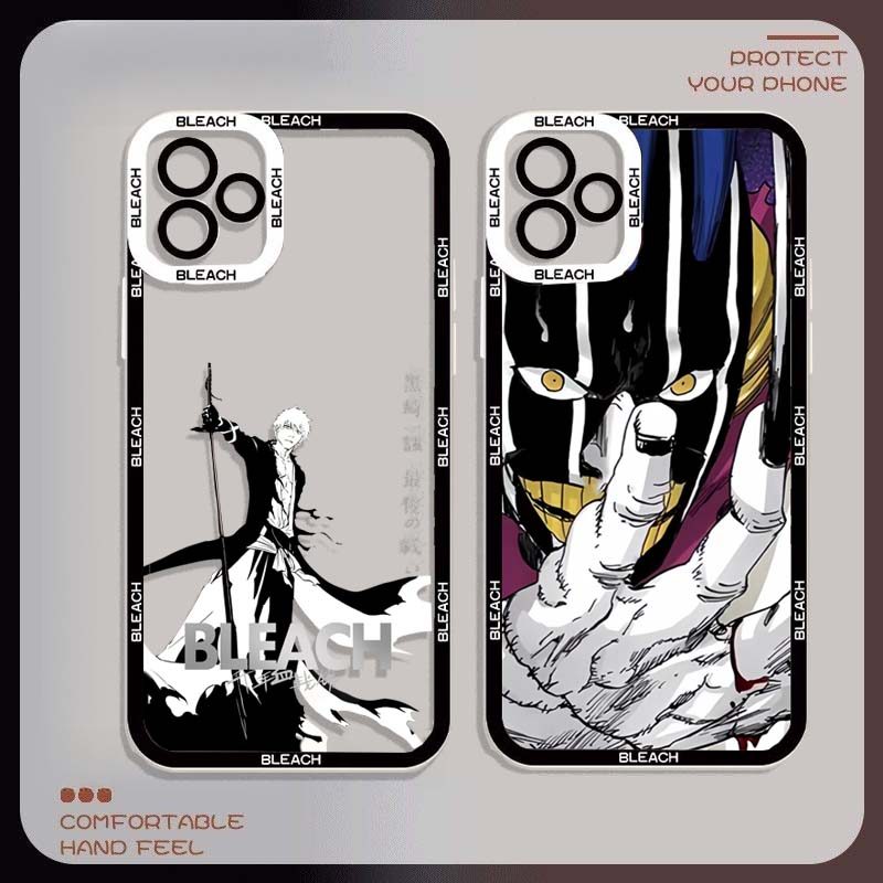 Ốp Điện Thoại Anime BLEACH Cho Realme C75 C51 C53 C55 C35 C31 C61 C63 C20 C21Y C25Y C12 5 6 Pro 5i 6i Note 50 60 NARZO50 60 Anime hero Clear Silicone Mềm Phim Hoạt Hình