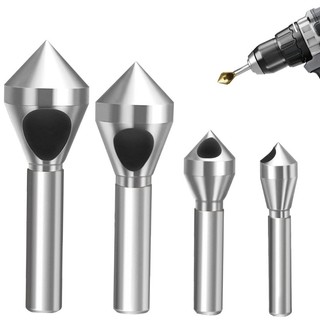 HL Coated Countersink Khoan Bit Tốc Độ Thép Xây Dựng Mạnh Chamfer Dụng Cụ 4 Chiếc Cho Chế Biến Gỗ Kim Loại