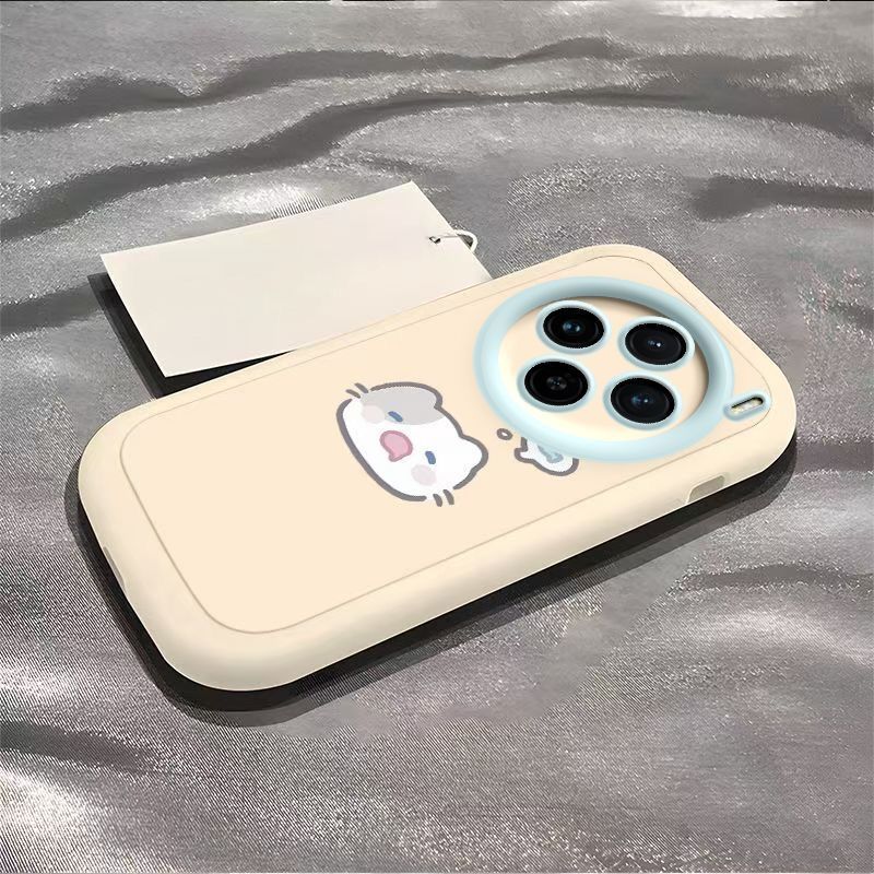 Mèo Con Muốn Cá Nhỏ Cho Vivo X300 Ốp Điện Thoại Bao Gồm Tất Cả Chống Sốc X300Pro Nam Nữ Mới Dễ Thương Silicon Mềm