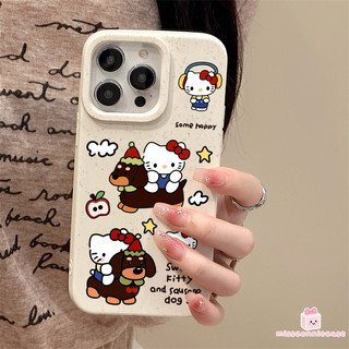 Ốp Lưng Cho Iphone 13 11 17 15 12 14 Pro Max Air XS X XR Max 8 6s 15 14 7 6 Plus SE 2020 Sweet Cute HelloKitty Dachshund Vỏ Thân Thiện Với Môi Trường