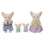 Sylvanian Families Doll [Fennec Family] FS-48 ST Mark Certified for Ages 3 and Up Toy Dollhouse Sylvanian Families Epoch 株式会社 EPOCH