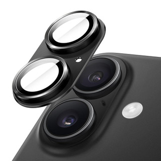 Kính bảo vệ ống kính máy ảnh giáp kim loại màu đen cho iPhone 17 Pro Max 16 Plus Phim bảo vệ ống kính mặt sau cho ống kính iPhone 15 14 Pro