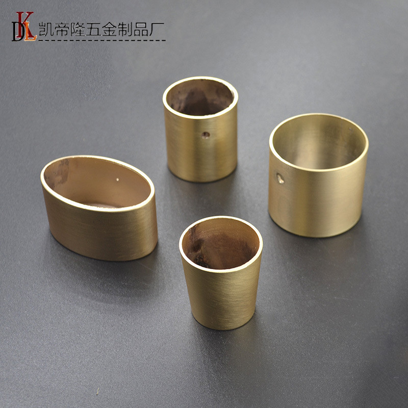 Mới Phong Cách Trung Quốc Gỗ Chắc Chắn Nội Thất Đồng Chân Hình Bầu Dục Đồng Chân Bao Hiện Đại Phong Cách Đơn Giản Sofa Nội Thất Đồng Chân Bao UB9A