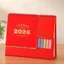 GETVOW 2026 Lịch để bàn, Lịch bàn giấy dày đứng, Phong cách đơn giản Chức năng ghi nhớ có thể gập lại Quản lý thời gian Lập kế hoạch học thuật Trang trí bàn
