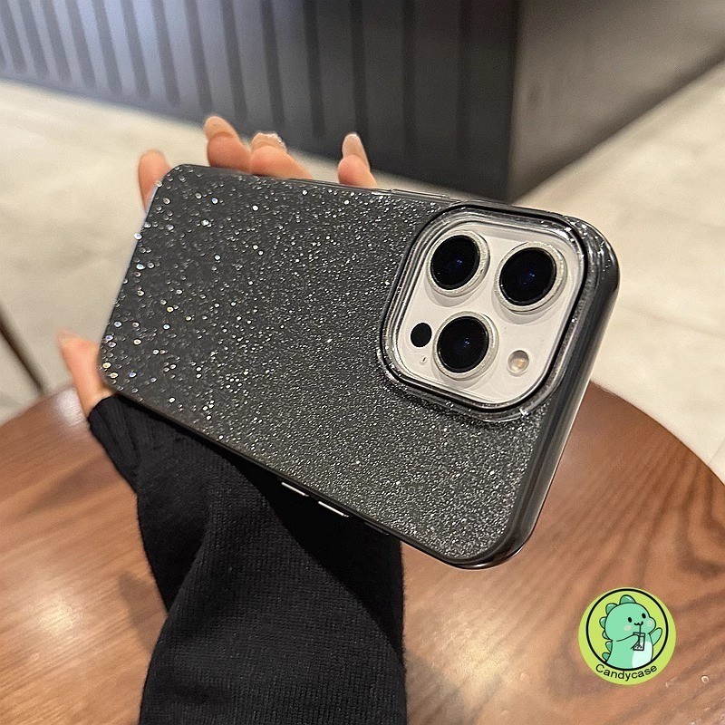 Ốp Điện Thoại Lấp Lánh Cho Xiaomi 17 Pro Max 15T 15 14T 13T Mi 11 11X 11i HyperCharge 10T Lite 10i 5G 4G Vỏ Sang Trọng Dễ Thương Sáng Bóng Màu Kẹo Đơn Giản Vỏ IMD Cứng