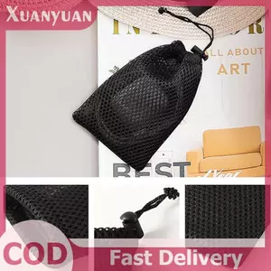 XUAN 3 Cái Nylon Lưới Dây Rút Túi Bảo Quản Túi Du Lịch Đa Năng & Hoạt Động Ngoài Trời Túi Dành Cho Sản Phẩm Kỹ Thuật Số VN