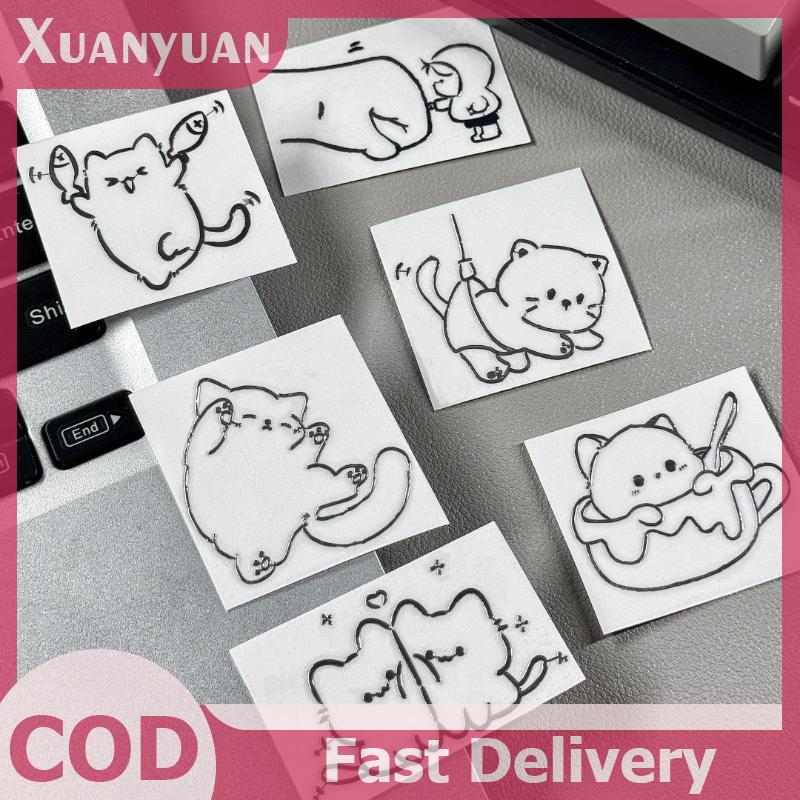 XUAN Miếng Dán Kim Loại 3D Chống Thấm Nước Với Cô Gái Và Nhân Vật Hoạt Hình Cho Ốp Lưng Điện Thoại Laptop DIY Trang Trí Sáng Tạo Phong Cách Thẩm Mỹ VN