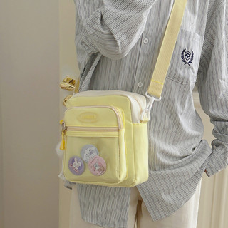 Túi đeo chéo itabag nylon chống thấm nước trong suốt cho nữ