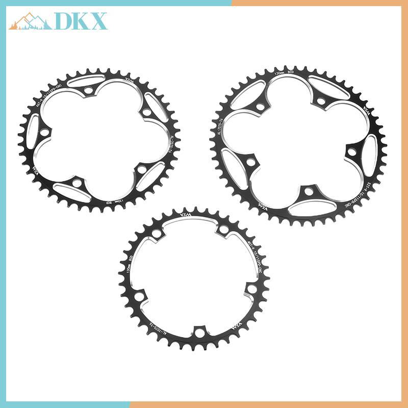 DKX 130 BCD Chainring N Wide Stars 38-60T AL7075 Bánh xích cho xe đạp đường trường Đĩa bánh răng tích cực và âm.