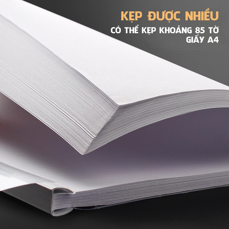 Kẹp Hồ Sơ Tài Liệu Nhựa PP Bền Đẹp – File Đựng Giấy Tờ Gáy Rút, Bìa Kẹp Giấy A4, File Lá A4 Tiện Lợi