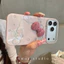 Ốp Lưng Iphone Làm Dày IMD Cứng Iphone 17 Pro Max Hàn Quốc Girly Hello Kitty 3D Nơ Lấp Lánh Camera Bảo Vệ Cho IPhone 17 16 15 14 13 Pro Max