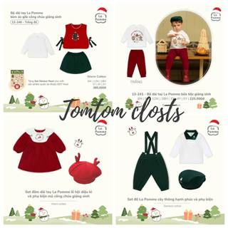 La pomme AW2025 BST váy, yếm giáng sinh cho bé T11.4