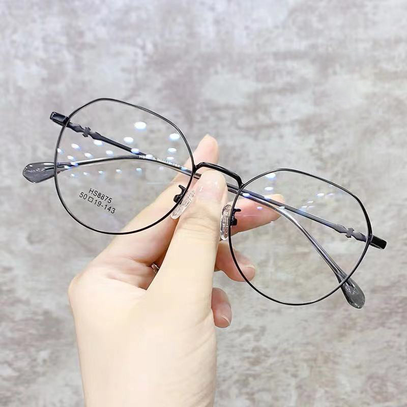 Kính bảo vệ bức xạ, -0.5 đến -4.25 độ,Thời trang, Kính mắt mèo, Nam nữ Kính cận thị chống ánh sáng xanh, Cận thị tùy chọn 092