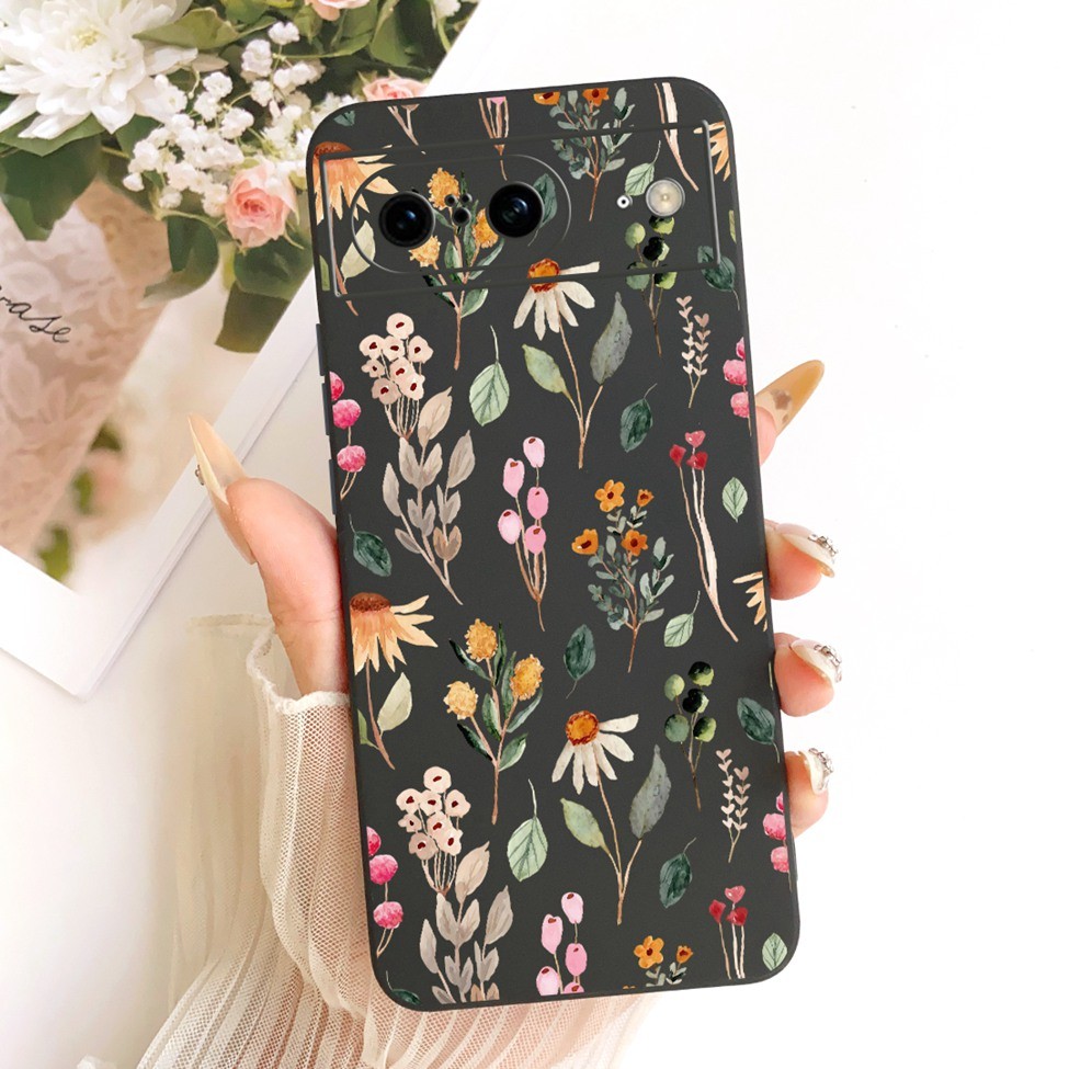 Ốp lưng Google Pixel 8 Vỏ silicon hình mèo dễ thương thời trang hình bướm ngộ nghĩnh GPJ41 GZPFO GKWS6 G9BQD