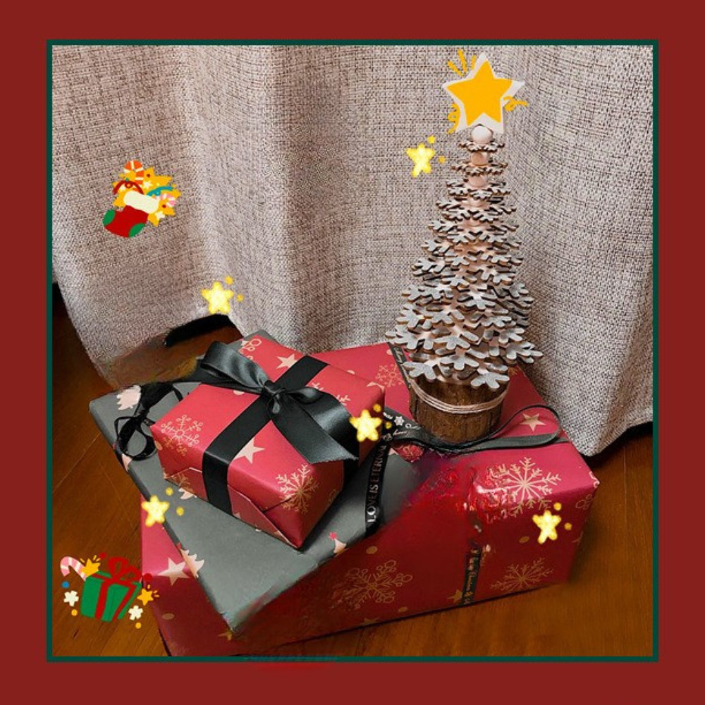 [SET 10 tờ] Giấy gói quà họa tiết 50x70cm, giấy bọc quà tặng lễ hội giáng sinh,Noel decor, trang trí