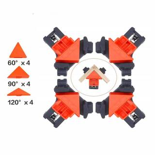 Bộ Kẹp Gỗ 4 Cảo Kẹp Góc Vuông 90 Độ, Vam Kẹp T, Dành Cho Nông Nghiệp