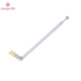 < zhuliye789 > 1Pc 37cm 5 phần Kính thiên văn bằng thép không gỉ AM FM Radio Ăng-ten đa năng