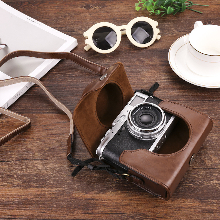 Cung cấp áp dụng Fuji X100V series X30 Bao da Nikon J5 Panasonic GF9lx100 Túi đựng máy ảnh Canon Cung cấp áp dụng Fuji X100V series X3 mwiuwyw1.my20251115