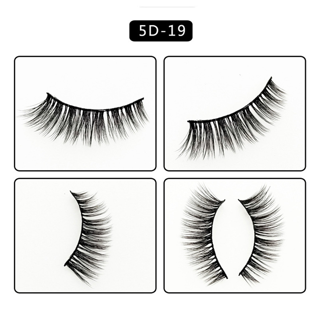 3 Cặp Lông Mi Giả Giả 8-15mm Wispy Hiệu Ứng 3D Uốn Lông Mi Mềm Mại Cho Nữ Và Bé Gái Trang Điểm DIY