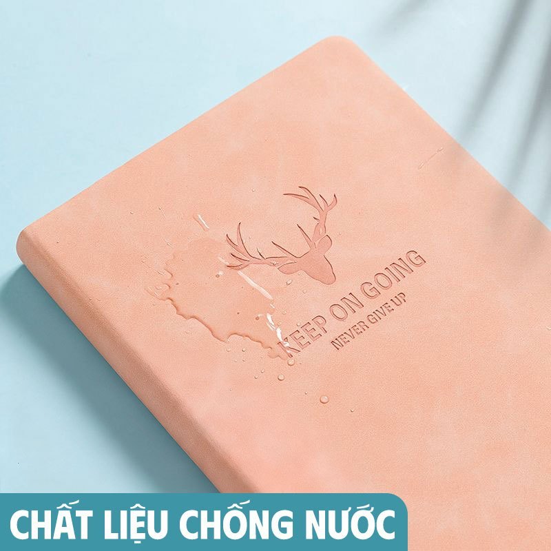 Sổ Tay A5 Cao Cấp 200 Trang Ghi Chép Học Tập – Vở Kẻ Ngang Bìa Da PU Chắc Chắn, Quà Sinh Nhật Thiết Thực