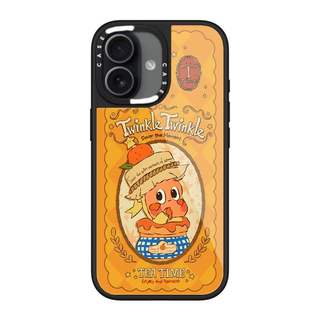 CASECASE X Star Tea Time Case Chống Trầy Xước Từ Hút Kính Dành Cho IPhone 17 Air 16 15 14 Pro Max Plus Ốp Lưng Cứng Có Hộp Khắc logo
