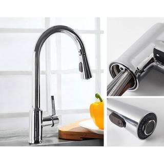Vòi rửa chén nhà bếp Kohler K-21366T/K-21367T có vòi xoay nóng lạnh