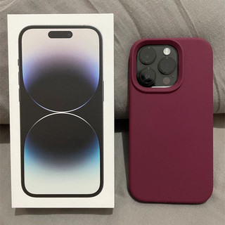 Màu Mới Rượu Vang Đỏ Chống Trơn Trượt Lỏng Silicon Mềm Ốp Lưng Điện Thoại IP IPhone 7 8 14 15 16 17 Plus X XR XS Max 11 12 13 14 15 Pro Max 11prm 12prm 13prm 14prm 15prm 16prm
