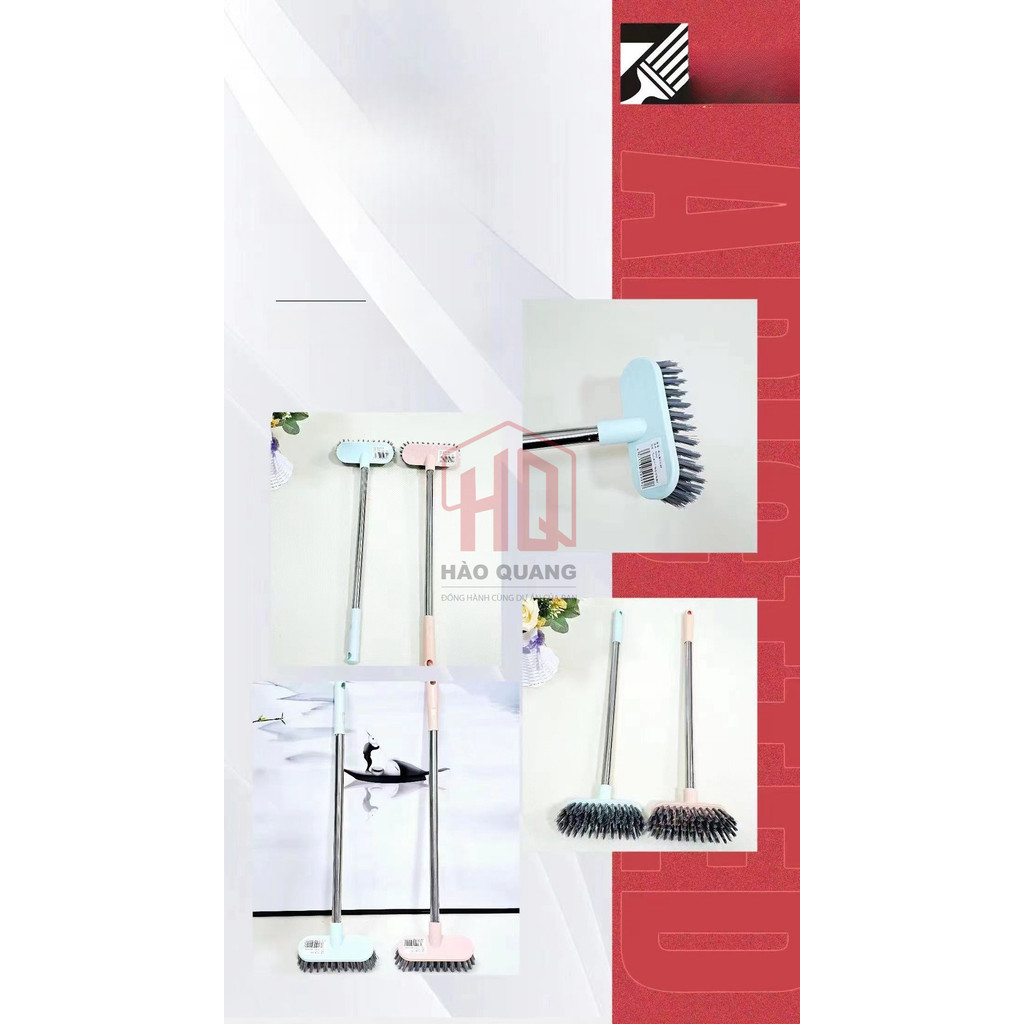 3 Cây Chà Sàn – Bàn Chải Chà Sàn Đa Năng, Lông Cứng, Dễ Cọ Rửa Nhà Tắm (CS1)