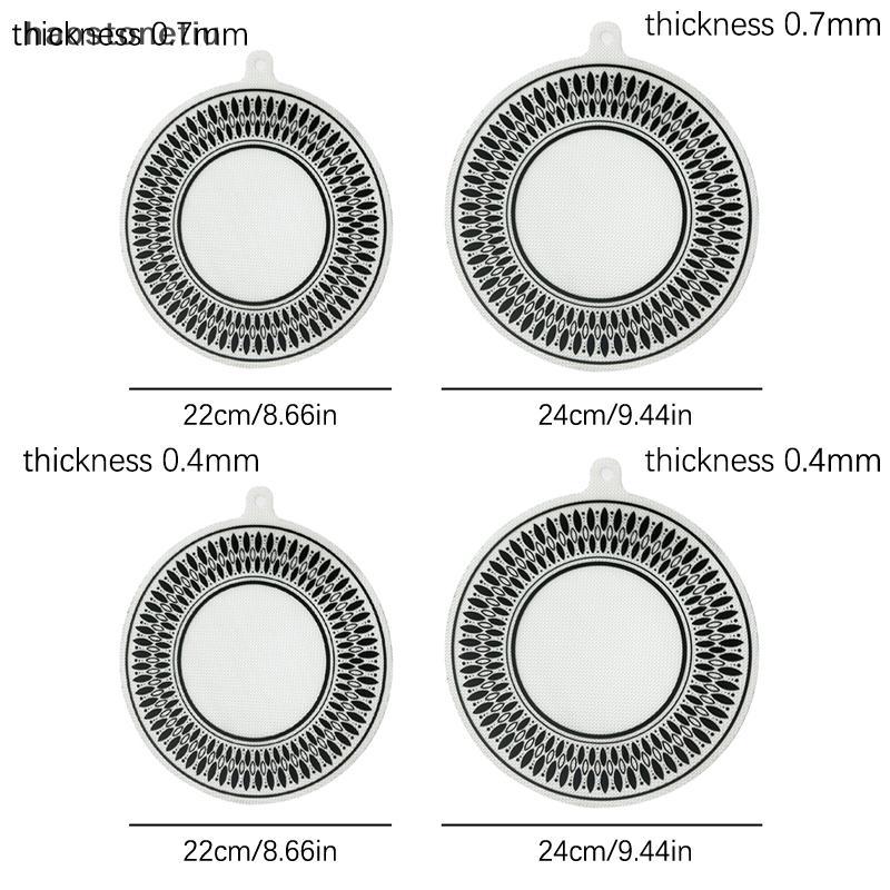 NS 1 Chiếc Bếp Cảm Ứng Thảm Chống Nấu Ăn Cho Bếp Cảm Ứng Thảm Silicon Đa Năng Cho Nồi Không Khí Lót NS