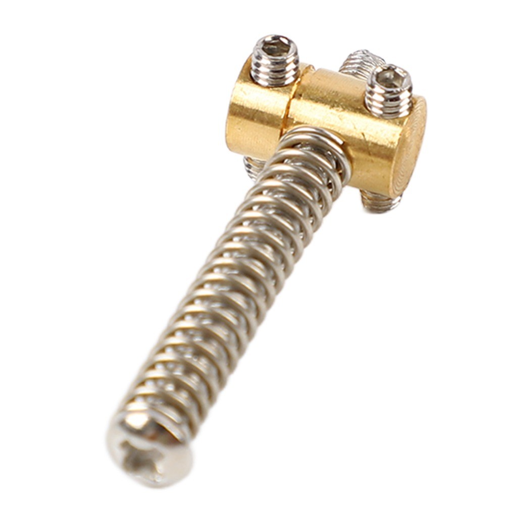 NHỎ 6 cái cho ​Yên xe Telecaster, ​Yên xe cầu đàn Guitar​ ​Phụ tùng đàn Guitar điện​ Bộ yên ngựa bằng đồng thau​, Đồng thau ​Phong cách Tele​ ​Yên xe bù đắp​ ​Dành cho phụ kiện Telecaster / TL​