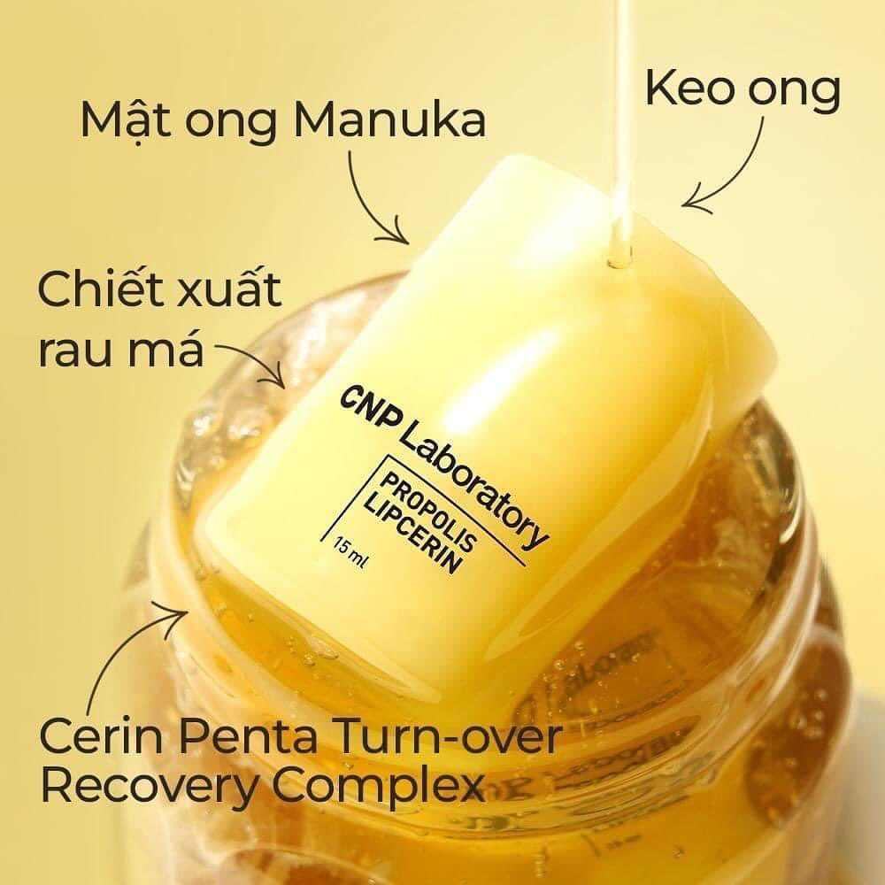 DƯỠNG MÔI KEO ONG CNP LABORATORY 15ML