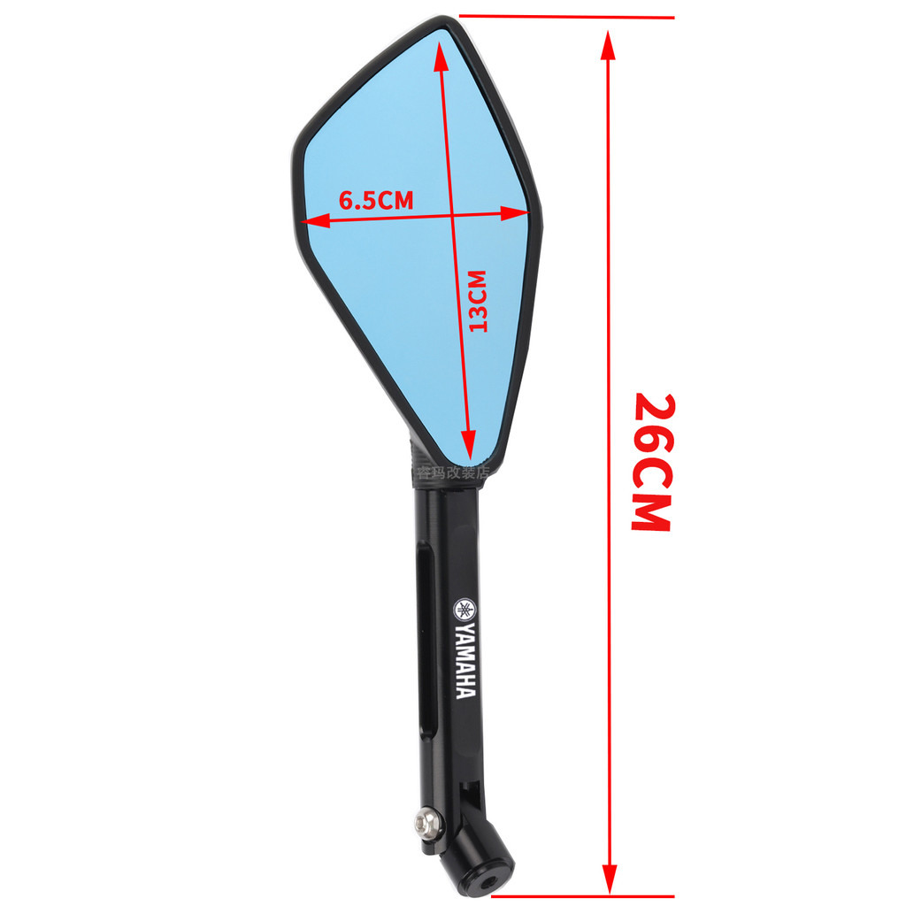 Dành Cho Xe YAMAHA MT09 MT07 MT03 MT15 MT10 MT25 MT01 Xe Máy Sửa Đổi Gương Chiếu Hậu Bên