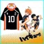 GN Haikyuu hoodie ngắn tay thiết kế Karasuno, phù hợp cosplay và thời trang hàng ngày