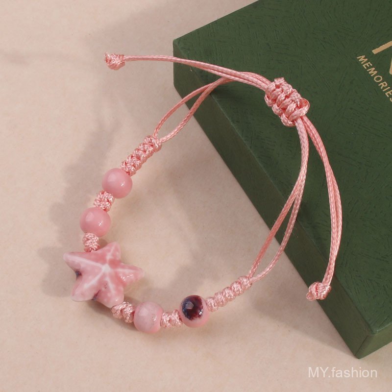 Vòng tay gốm sứ Ocean Series, thiết kế đơn giản như ngôi sao năm cánh