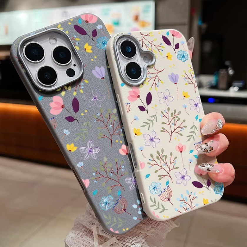 Ốp Điện Thoại Họa Tiết Hoa Hoa Cho Samsung Galaxy A35 A25 A54 A34 A24 A73 A53 A33 A23 M13 M23 A72 A52 A52S A32 A22 M32 Da Họa Tiết