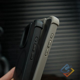 Ốp điện thoại từ tính chống rơi bốn góc màu cam vũ trụ mới cho IPhone 17 Pro Max 11 12 13 14 15 16 Pro Max 14 / 15 / 16 Plus Vỏ mờ bảo vệ chống sốc Ốp lưng cứng