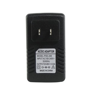 Nguồn Adapter POE 48V-0.5A Loại Tốt, Dùng Cho Thiết Bị POE Camera IP, Wifi, Router POE