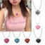 BTF Chữ Tình Yêu Xương Đòn Dây Xích Nữ Bé Gái Dây Dài Vòng Cổ Đảng Sinh Nhật
