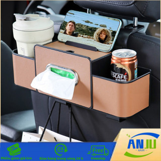Hộp Lưu Trữ Sau Ghế Ô Tô - Vật Liệu Chống Trầy, Dễ Lắp Đặt, Giúp Xe Gọn Gàng & Ngăn Nắp