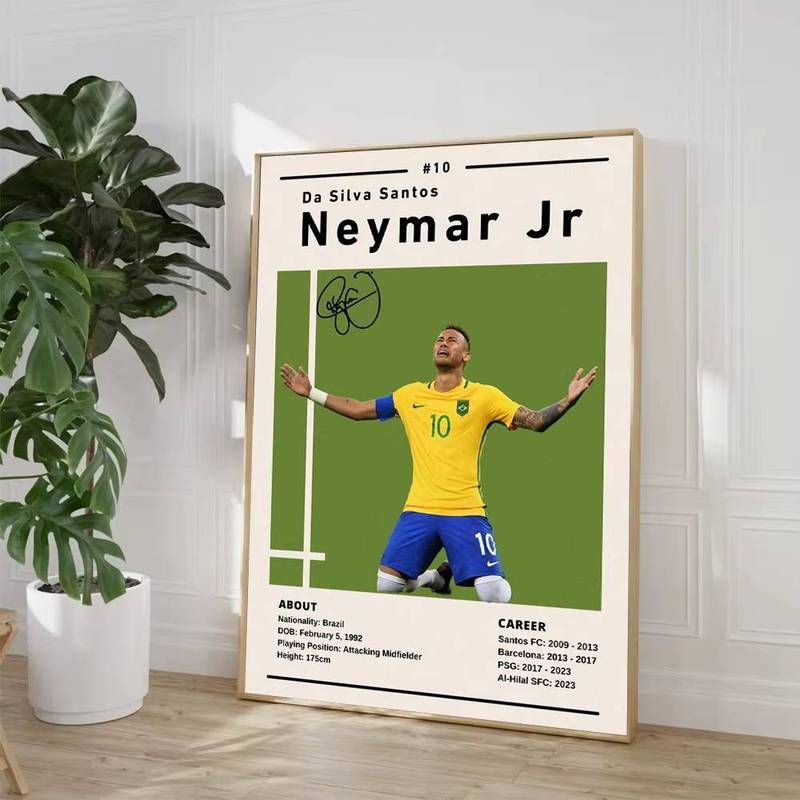 Thế Giới Nổi Tiếng Cầu Thủ Bóng Đá Ngôi Sao Bóng Đá R-Ronaldos Thể Thao Poster Tranh Canvas Bắc Âu Treo Tường Nghệ Thuật Hình Ảnh Nhà Bé Trai Trang Trí Phòng