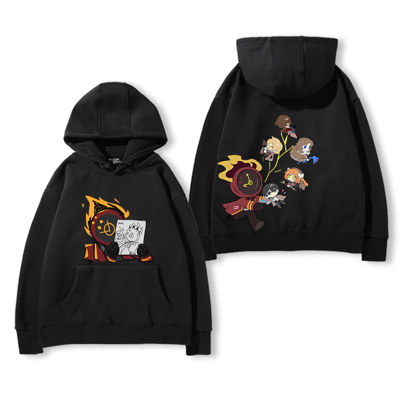 BS1 Limbus Company trò chơi Áo Hoodie Anime Áo Unisex Dài Tay Top SB1