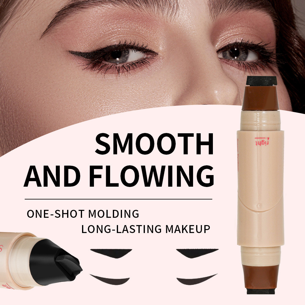 SHEDOES Love Eyeliner Seal Chống thấm nước Chống mồ hôi Lâu trôi Bút kẻ mắt lười biếng có thể uốn cong