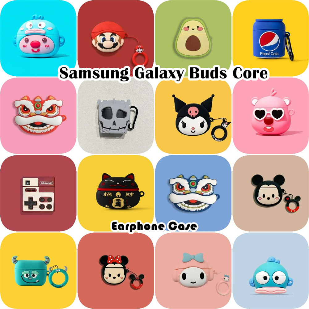 [Ngôi sao tương lai] Dành cho Samsung Galaxy Buds Core Vỏ tai nghe silicon mềm hoạt hình hợp thời trang NO.1