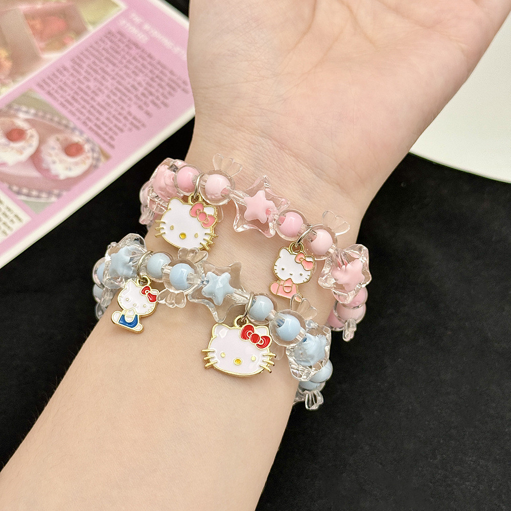 Vòng tay pha lê hoạt hình mới mẻ và đơn giản