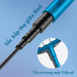 Combo 2 Vợt Cầu Lông Chính Hãng - Tay cầm êm ái, tặng kèm 3 quả cầu và túi, chất lượng tốt