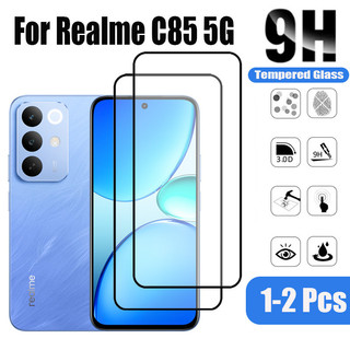 1-2 Chiếc Realme C85 5G HD Kính Cường Lực Bảo Vệ Màn Hình Cho Realme C75 C75x C71 C63 C67 C65 C55 C53 4G 9D Kính Bảo Vệ Phim