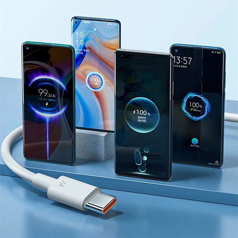 Dây Sạc Nhanh Type C 100W 7A Cho Điện Thoại Android Sạc Ổn Định Bảo Vệ Pin Dây Bền Không Lo Đứt Gãy | BigBuy360 - bigbuy360.vn