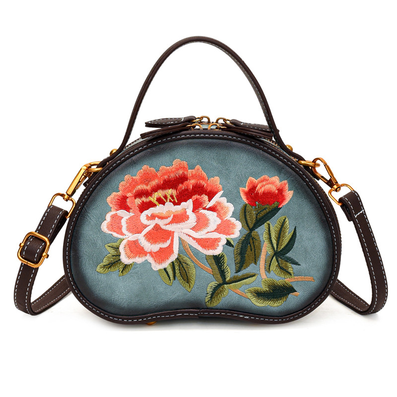 Phong Cách Trung Hoa Thêu Túi Xách Nữ Phong Cách Mới Túi Đeo Vai Phong Cách Trung Hoa Mới Túi Mẹ Messenger Túi Nhỏ