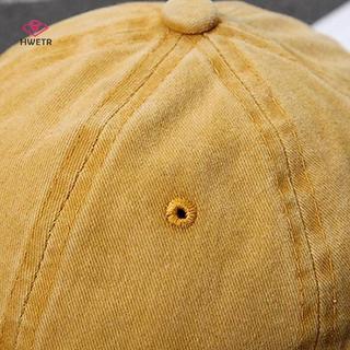 Mũ bóng chày mỏ vịt retro màu đơn giản, phù hợp cho nữ dùng ngoài trời